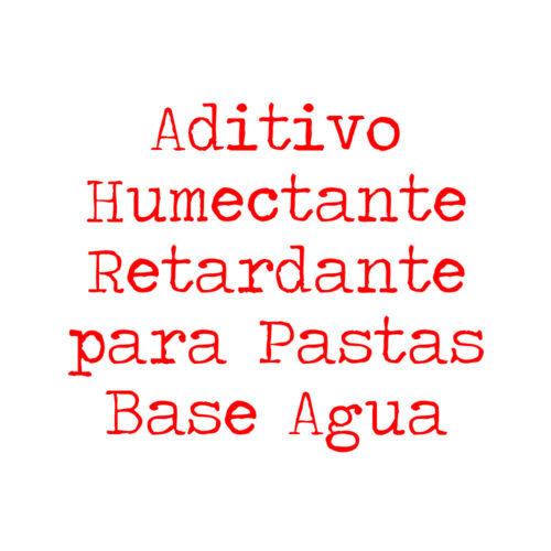 Aditivo Humectante Retardante para Pastas Base Agua Tinpes Tinpes
