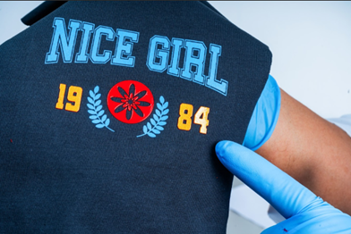 acabados dimensionales con tintas Plastisol