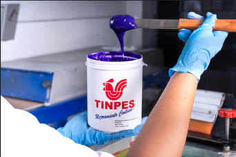 tinta para serigrafía textil